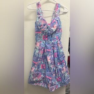 Lilly Pulitzer Pink and Blue Dress